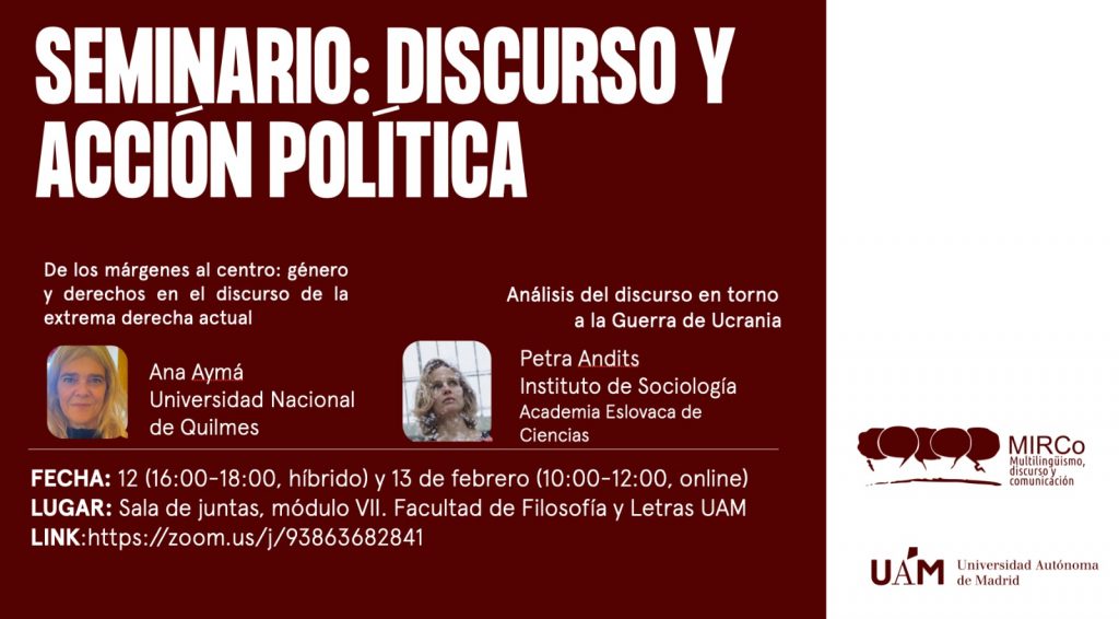 Ana Aymá de DiGeS UNQ en el seminario de MIRCo, Madrid.